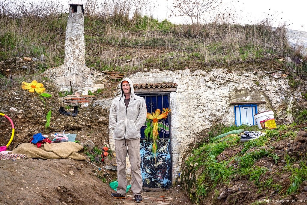 Typical Sacromonte Gypsy Cave Spain