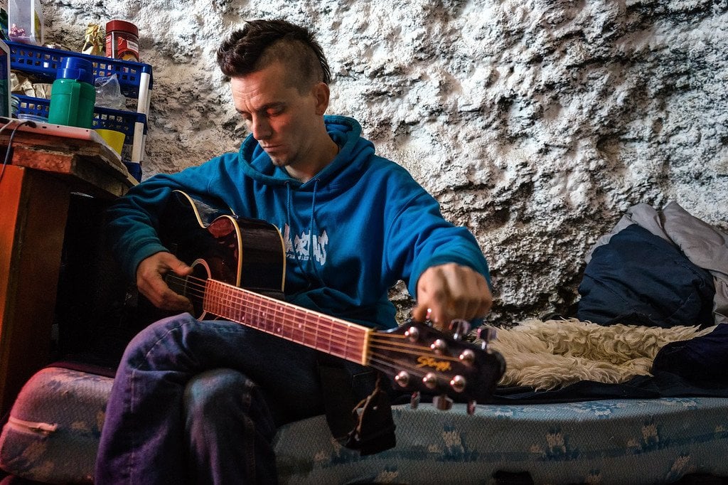 Iwan from Romania studied film in college Sacromonte Gypsy Iwan in Spain