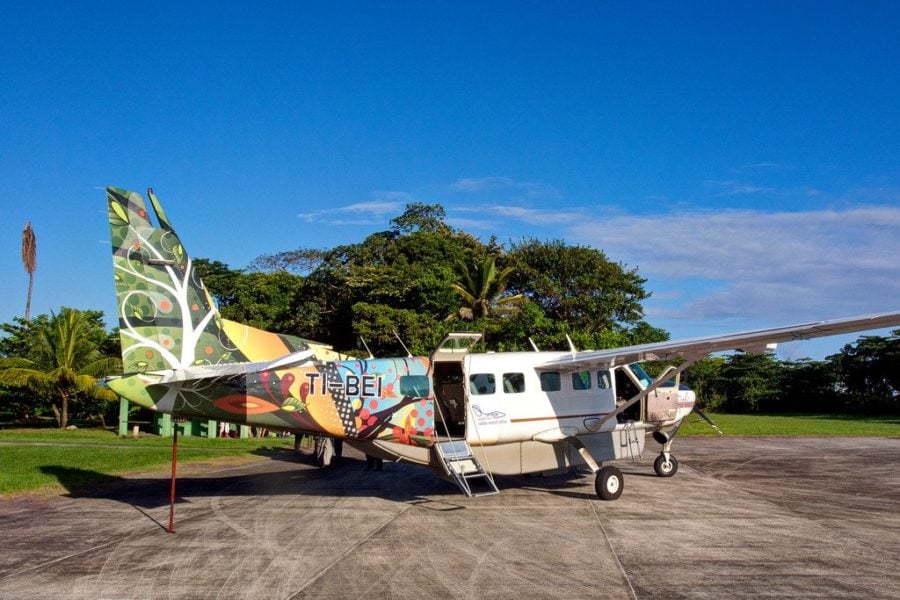Flying Into Tortuguero National Park Nature Air Costa Rica